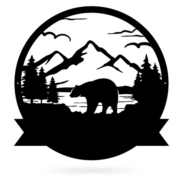 Great Outdoors Bear Wall Art