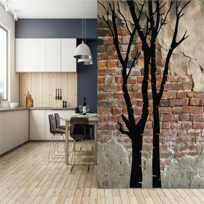 Dry Tree Silhouette Wall Art