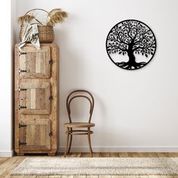 Tree of Life With Birds Wall Art