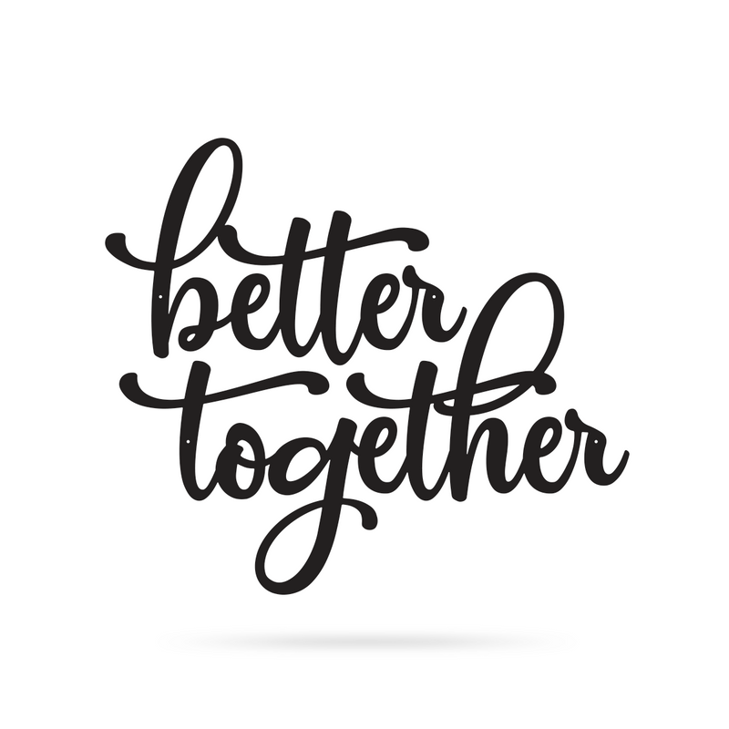 Better Together Wall Art